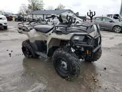 Salvage motorcycles for sale at Sikeston, MO auction: 2022 Polaris Sportsman 570 EPS