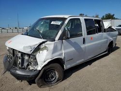 Chevrolet salvage cars for sale: 2001 Chevrolet Express G3500