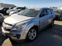 Salvage cars for sale from Copart Martinez, CA: 2013 Chevrolet Equinox LS