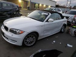 BMW salvage cars for sale: 2011 BMW 128 I