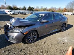 Honda Civic ex salvage cars for sale: 2019 Honda Civic EX