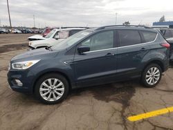 Salvage vehicles for parts for sale at auction: 2019 Ford Escape SEL