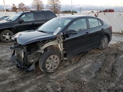 KIA salvage cars for sale: 2020 KIA Rio LX