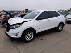 Salvage cars for sale at Grand Prairie, TX auction: 2020 Chevrolet Equinox LS