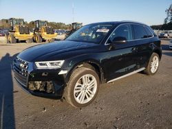 Salvage cars for sale at Dunn, NC auction: 2018 Audi Q5 Premium Plus