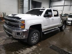 Salvage cars for sale from Copart Ham Lake, MN: 2019 Chevrolet Silverado K3500 LTZ