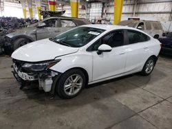 Salvage cars for sale from Copart Woodburn, OR: 2016 Chevrolet Cruze LT