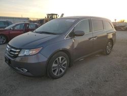 Salvage cars for sale from Copart Kansas City, KS: 2014 Honda Odyssey Touring