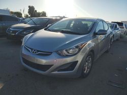 Salvage cars for sale from Copart Martinez, CA: 2015 Hyundai Elantra SE