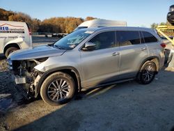 Salvage cars for sale from Copart Windsor, NJ: 2018 Toyota Highlander SE
