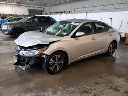 Salvage cars for sale at Candia, NH auction: 2020 Nissan Sentra SV