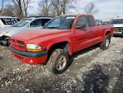 Salvage cars for sale at Cicero, IN auction: 2000 Dodge Dakota