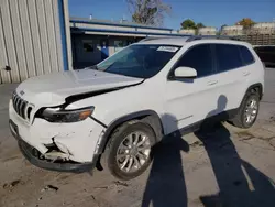 Salvage SUVs for sale at auction: 2019 Jeep Cherokee Latitude