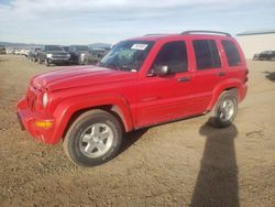 Salvage cars for sale at Helena, MT auction: 2003 Jeep Liberty Limited