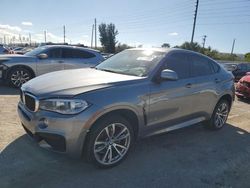 Vehiculos salvage en venta de Copart Miami, FL: 2015 BMW X6 XDRIVE35I