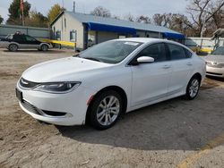 Salvage cars for sale at Wichita, KS auction: 2016 Chrysler 200 Limited