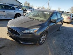 Salvage cars for sale from Copart Dyer, IN: 2015 Ford Focus SE