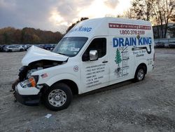 Nissan NV salvage cars for sale: 2016 Nissan NV 2500 S