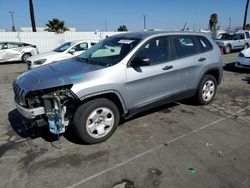 Salvage cars for sale from Copart Van Nuys, CA: 2014 Jeep Cherokee Sport
