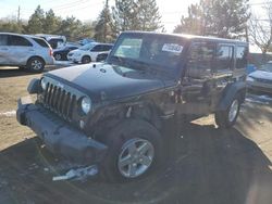 Vehiculos salvage en venta de Copart Denver, CO: 2015 Jeep Wrangler Unlimited Sport