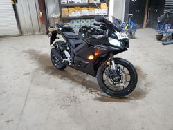 Salvage motorcycles for sale at West Mifflin, PA auction: 2023 Yamaha YZFR3 A