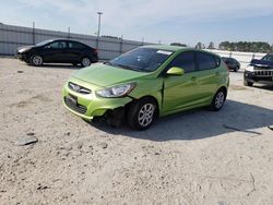 Salvage cars for sale from Copart Lumberton, NC: 2012 Hyundai Accent GLS