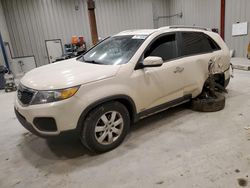 Salvage cars for sale at Milwaukee, WI auction: 2012 KIA Sorento Base