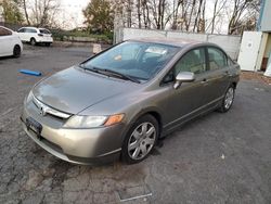 Honda salvage cars for sale: 2006 Honda Civic LX