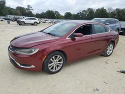 Salvage cars for sale at Apopka, FL auction: 2015 Chrysler 200 Limited