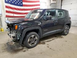 Salvage cars for sale from Copart Lyman, ME: 2015 Jeep Renegade Sport