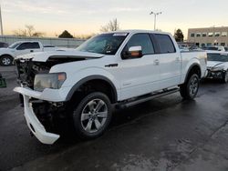 Ford f150 Supercrew salvage cars for sale: 2013 Ford F150 Supercrew