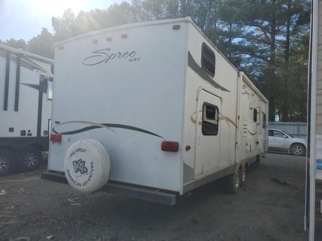 2008 Kzin Travel Trailer