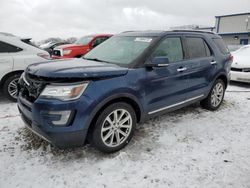 Ford Explorer salvage cars for sale: 2016 Ford Explorer Limited