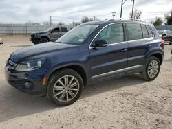 Salvage cars for sale at Oklahoma City, OK auction: 2014 Volkswagen Tiguan S