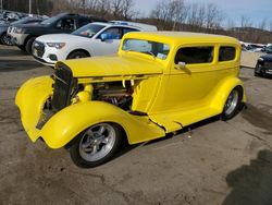 Salvage cars for sale at Marlboro, NY auction: 1935 Chevrolet UK