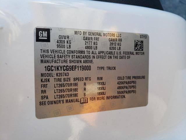 2014 Chevrolet Silverado K2500 Heavy Duty LTZ