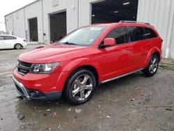 Salvage cars for sale from Copart Jacksonville, FL: 2016 Dodge Journey Crossroad