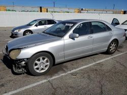 Mercedes-Benz S 500 salvage cars for sale: 2002 Mercedes-Benz S 500