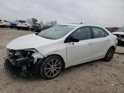 Salvage cars for sale from Copart West Warren, MA: 2017 Toyota Corolla L