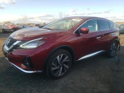 Nissan salvage cars for sale: 2022 Nissan Murano SL