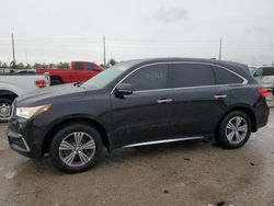 Salvage cars for sale at Riverview, FL auction: 2019 Acura MDX