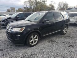 Ford Explorer xlt salvage cars for sale: 2018 Ford Explorer XLT