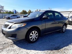 Salvage cars for sale from Copart Walton, KY: 2009 Toyota Corolla Base