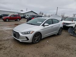 Salvage cars for sale at Dyer, IN auction: 2018 Hyundai Elantra SEL