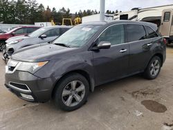 Salvage cars for sale at Eldridge, IA auction: 2010 Acura MDX Technology