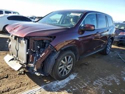 Salvage cars for sale at Brighton, CO auction: 2020 Honda Pilot EX