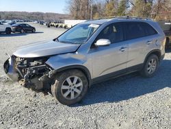 Salvage cars for sale from Copart Concord, NC: 2013 KIA Sorento LX