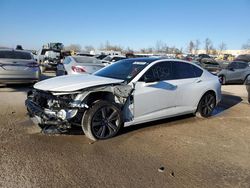 Acura salvage cars for sale: 2021 Acura TLX Tech A