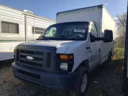 Salvage trucks for sale at Dyer, IN auction: 2015 Ford Econoline E350 Super Duty Cutaway Van