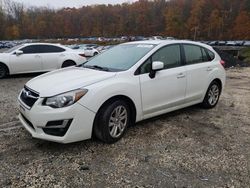 Salvage cars for sale at Finksburg, MD auction: 2015 Subaru Impreza Premium